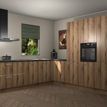 Goud Eiken keuken Laos 80225