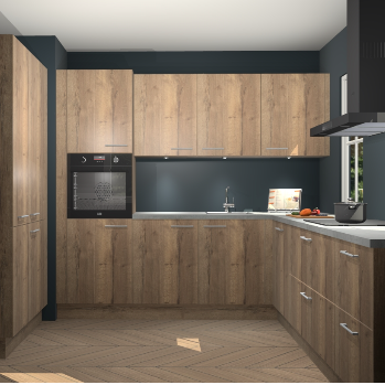 Chocolade eiken keuken Regina 79169