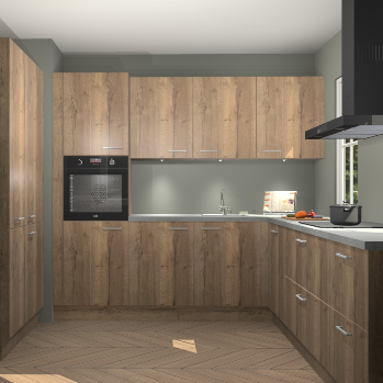 Chocolade eiken keuken Regina 79170