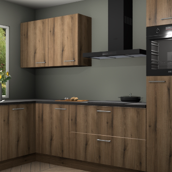 Goud Eiken keuken Limonos 80904