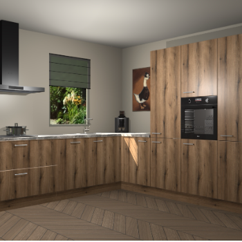 Goud Eiken keuken Laos 80231