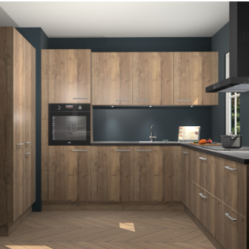 Chocolade eiken keuken Regina 79175