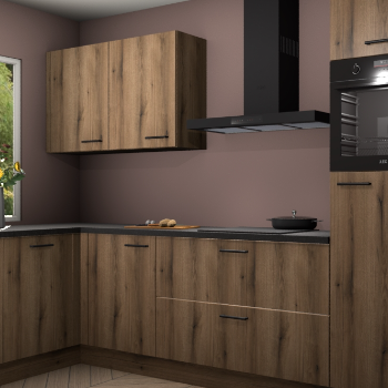 Goud Eiken keuken Limonos 80907