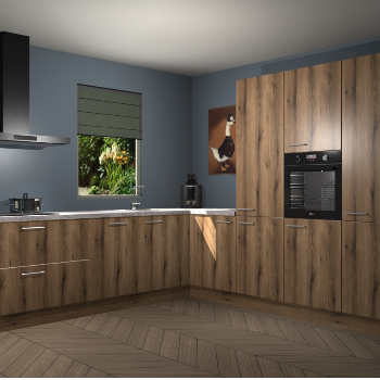 Goud Eiken keuken Laos 80236