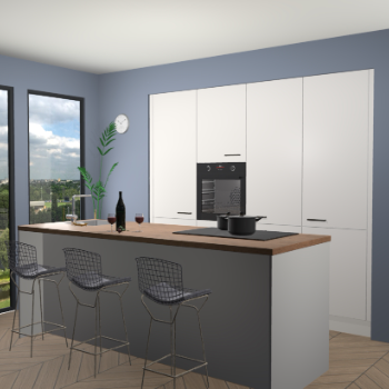 Zijdegrijs keuken Rusiec 63536