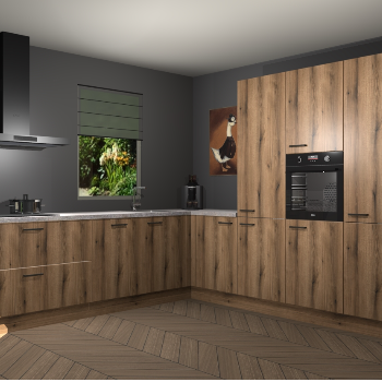 Goud Eiken keuken Laos 80240