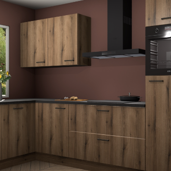 Goud Eiken keuken Limonos 80908