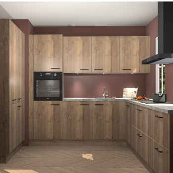 Chocolade eiken keuken Regina 79185