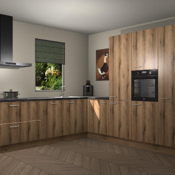 Goud Eiken keuken Laos 80243