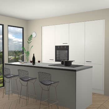 Zijdegrijs keuken Rusiec 63549