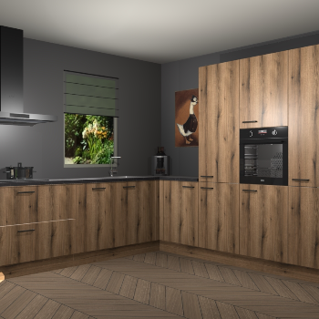 Goud Eiken keuken Laos 80246