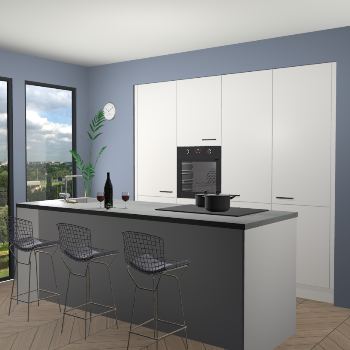 Zijdegrijs keuken Rusiec 63550