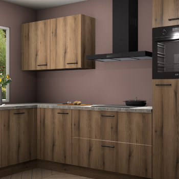 Goud Eiken keuken Limonos 80968