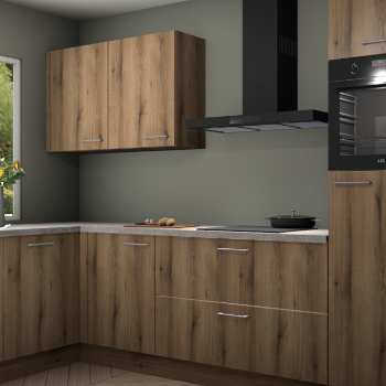 Goud Eiken keuken Limonos 80973