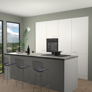 Zijdegrijs keuken Rusiec 63558