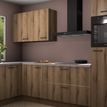 Goud Eiken keuken Limonos 80976