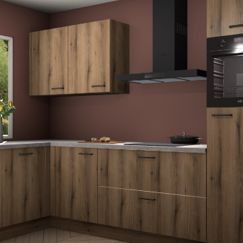 Goud Eiken keuken Limonos 80977