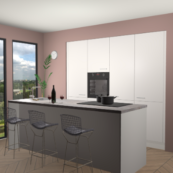 Zijdegrijs de keuken Rusiec 63565