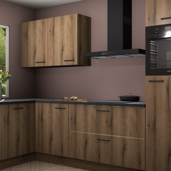 Goud Eiken keuken Limonos 80982