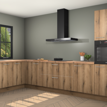 Goud eiken keuken Tychy 80586