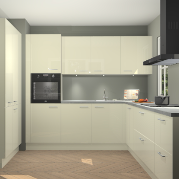 Magnolia hoogglans keuken Regina 79257