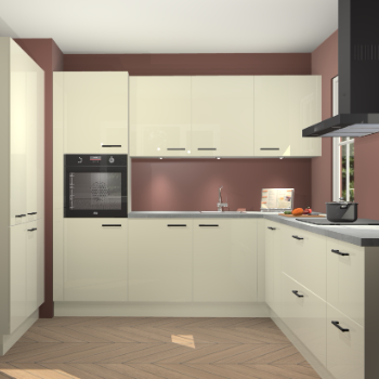 Magnolia hoogglans keuken Regina 79259