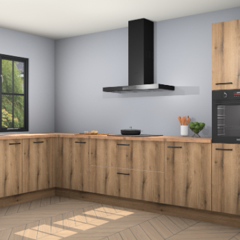 Goud eiken keuken Tychy 80589