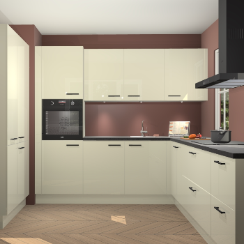 Magnolia hoogglans keuken Regina 79302