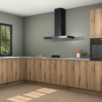 Goud eiken keuken Tychy 80598