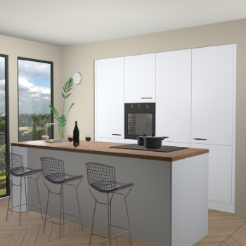 Sneeuwwit keuken Rusiec 63628