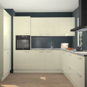 Magnolia hoogglans keuken Regina 79305