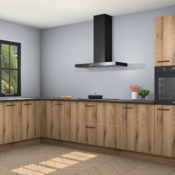 Goud eiken keuken Tychy 80617