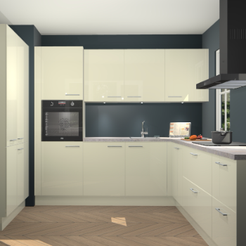 Magnolia hoogglans keuken Regina 79311