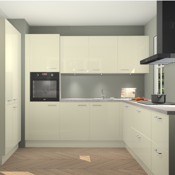 Magnolia hoogglans keuken Regina 79312