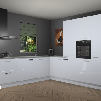 Sneeuwwitte hooglans keuken Laos 80522