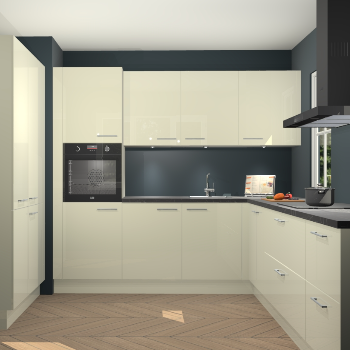 Magnolia hoogglans keuken Regina 79317