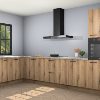 Goud eiken keuken Tychy 80629