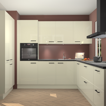 Magnolia hoogglans keuken Regina 79323