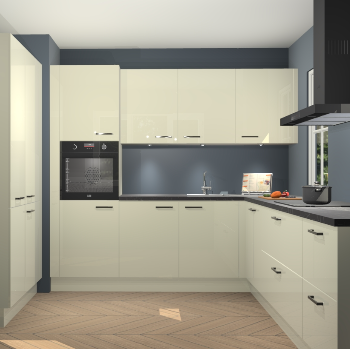 Magnolia hoogglans keuken Regina 79324