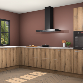 Goud eiken keuken Tychy 80639