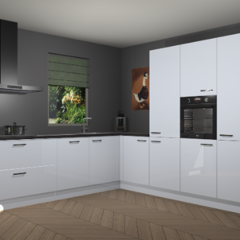 Sneeuwwitte hooglans keuken Laos 80528