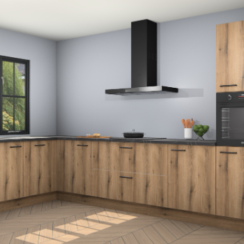 Goud eiken keuken Tychy 80683