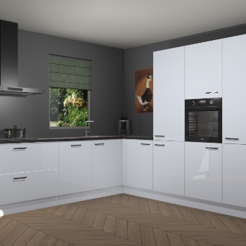 Sneeuwwitte hooglans keuken Laos 80552