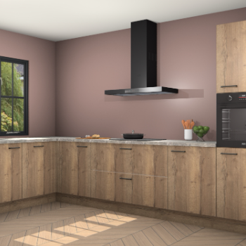 Chocolade eiken keuken Tychy 80763