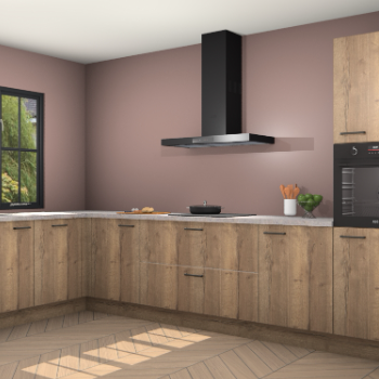 Chocolade eiken keuken Tychy 80770