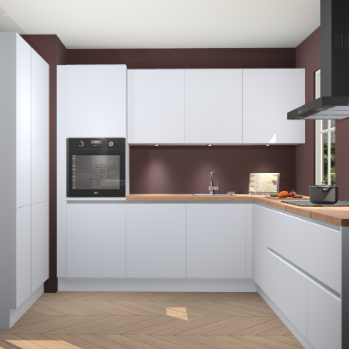 Sneeuwwitte greeploze keuken Regina 79419