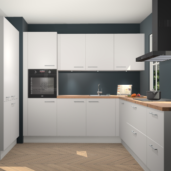 Zijdegrijze keuken Regina 79445