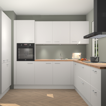 Zijdegrijze keuken Regina 79446