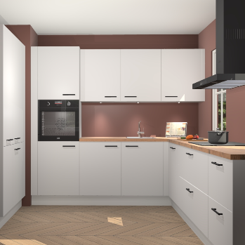 Zijdegrijze keuken Regina 79448