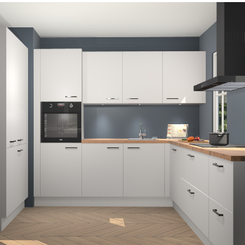 Zijdegrijze keuken Regina 79449